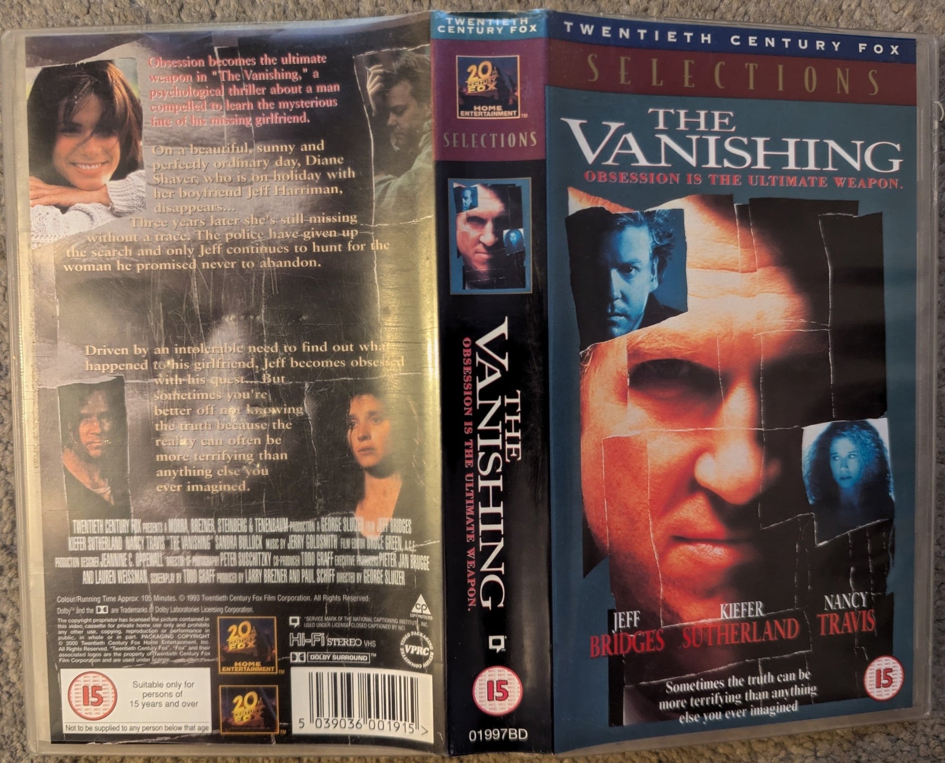 The Vanishing (1988) VHS Video - Flippin Retro Video Shop