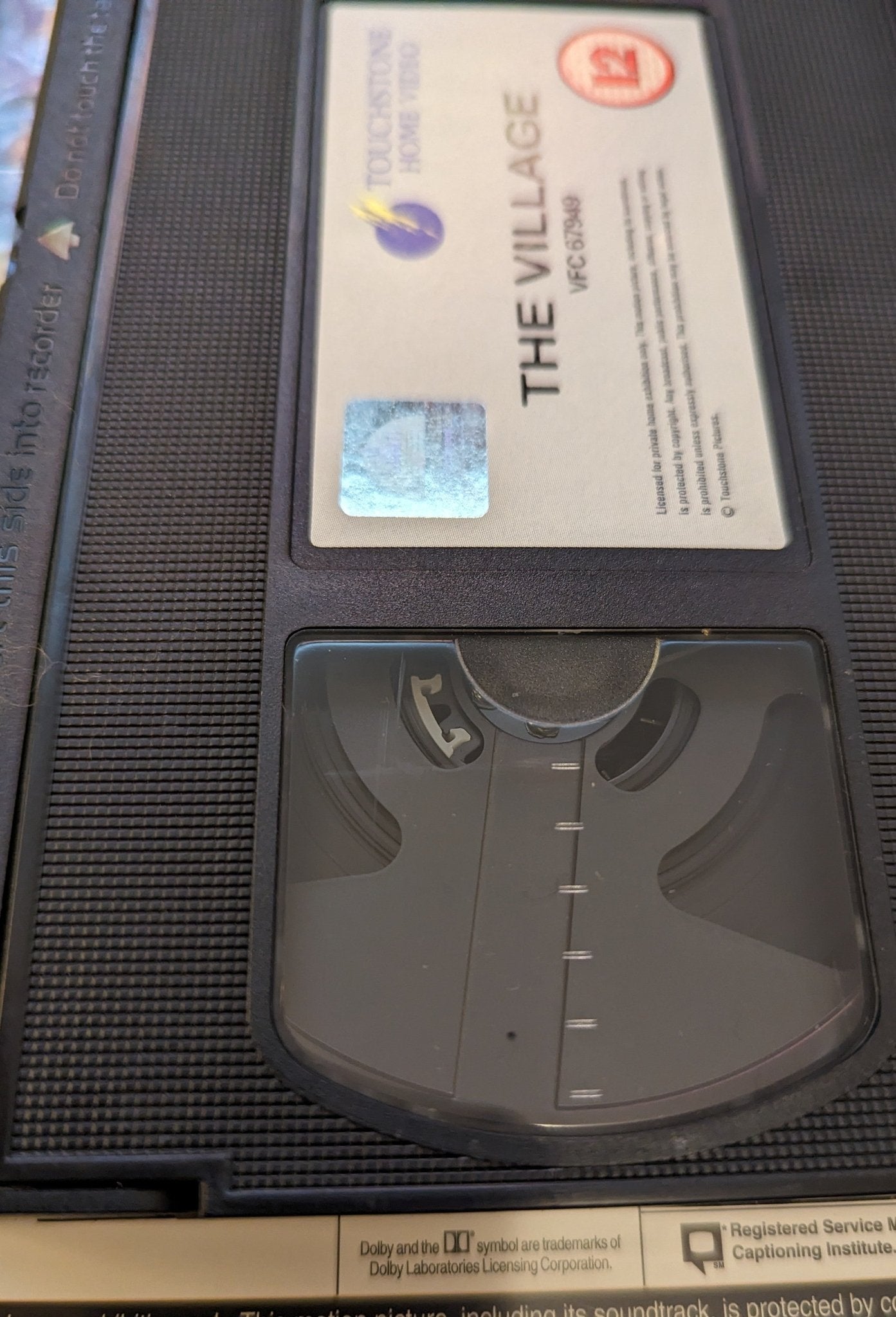 The Village VHS Ex Rental (2004) - Flippin Retro Video Shop