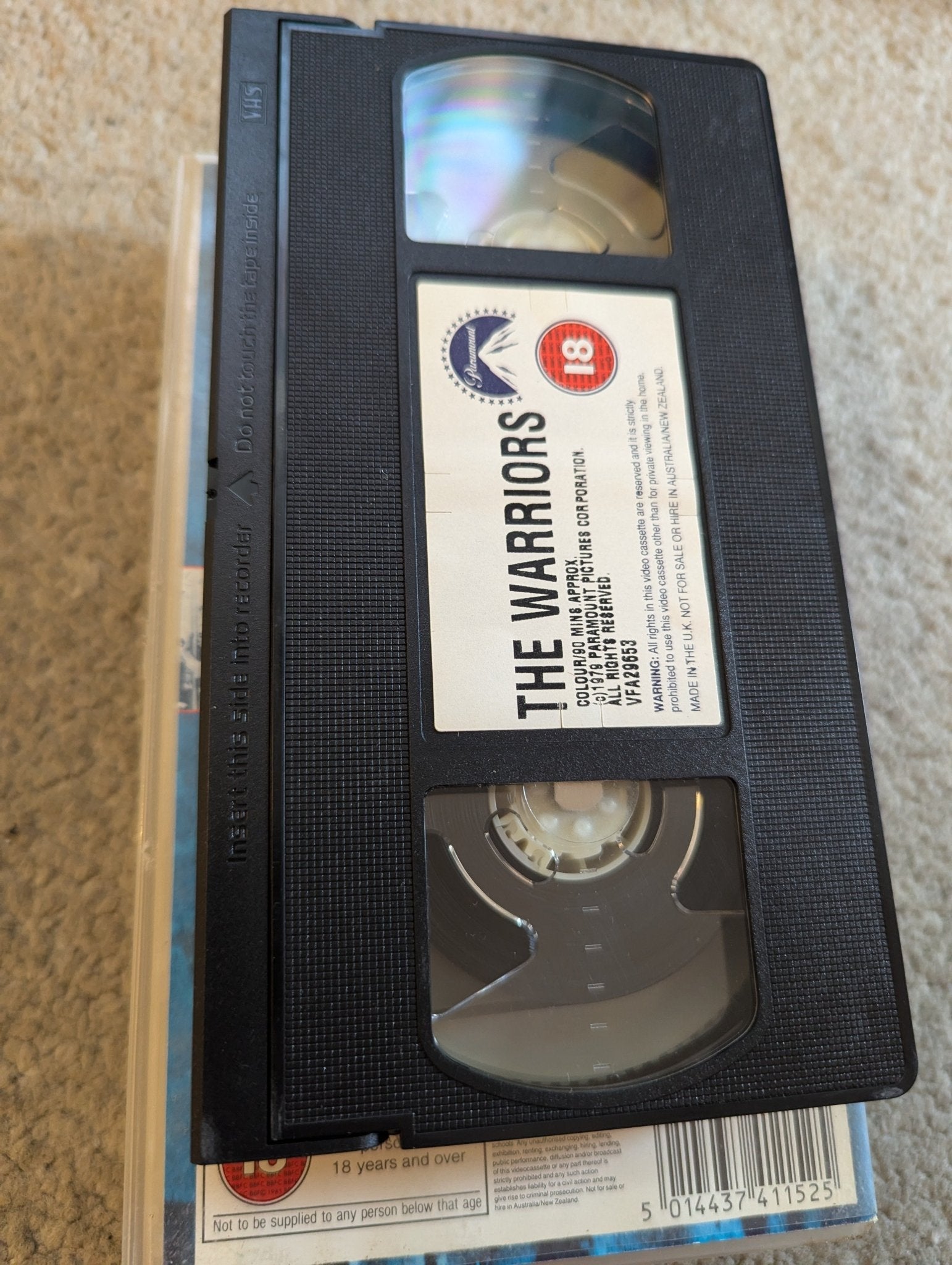 The Warriors (1979) VHS Video - Flippin Retro Video Shop