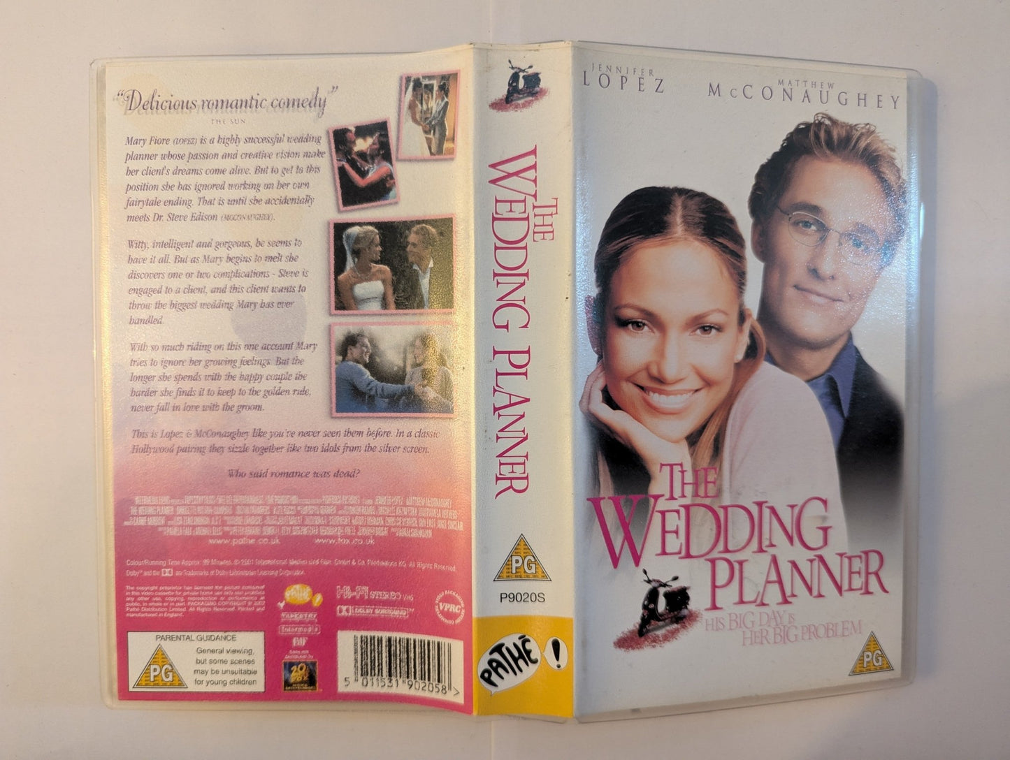 The Wedding Planner (2001) VHS Video - Flippin Retro Video Shop