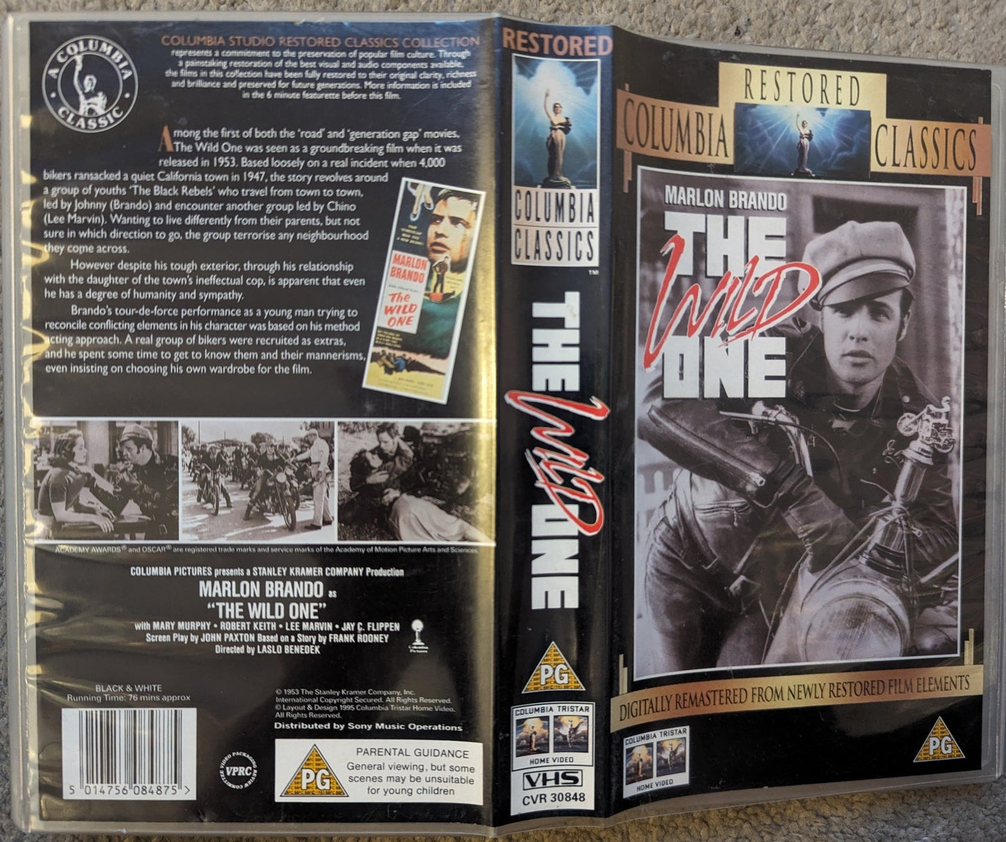 The Wild One (1953) VHS Video - Flippin Retro Video Shop