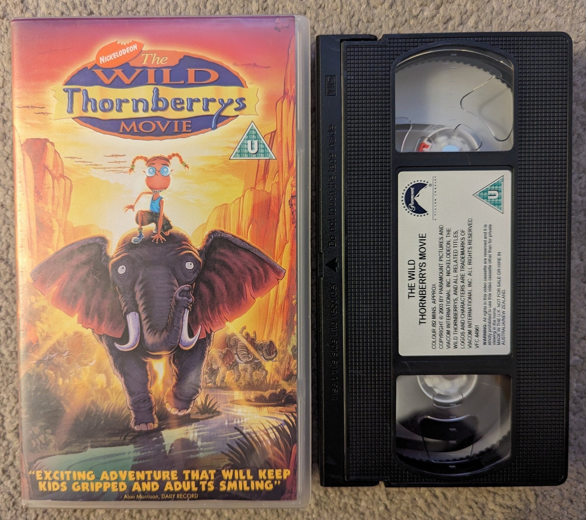 The Wild Thornberrys Movie (2002) VHS Video - Flippin Retro Video Shop