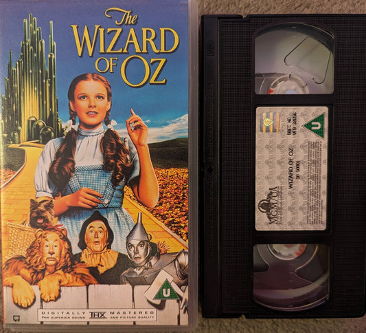 The Wizard Of Oz (1939) VHS Video - Flippin Retro Video Shop