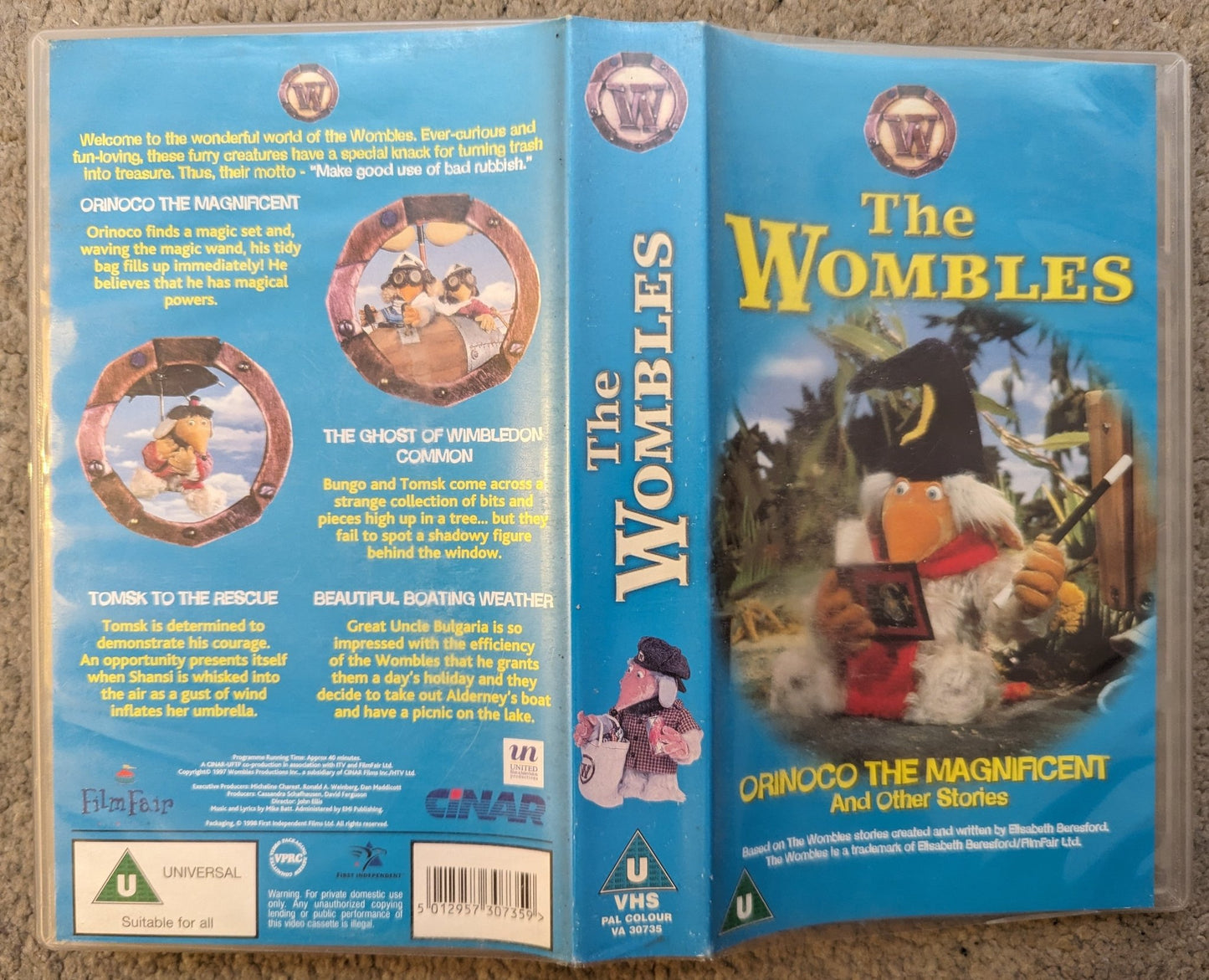 The Wombles VHS Video - Flippin Retro Video Shop