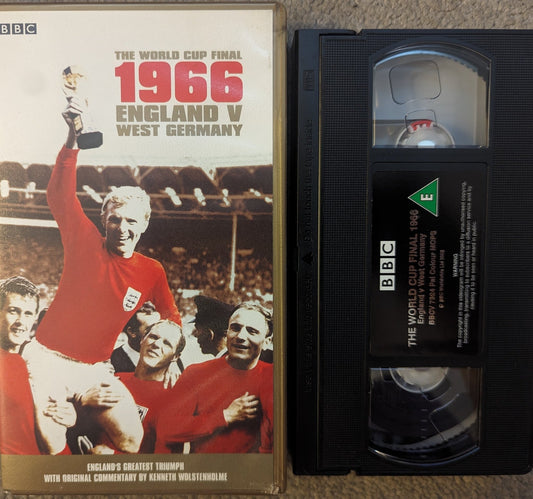 The World Cup Final 1966 England v Germany VHS Video - Flippin Retro Video Shop