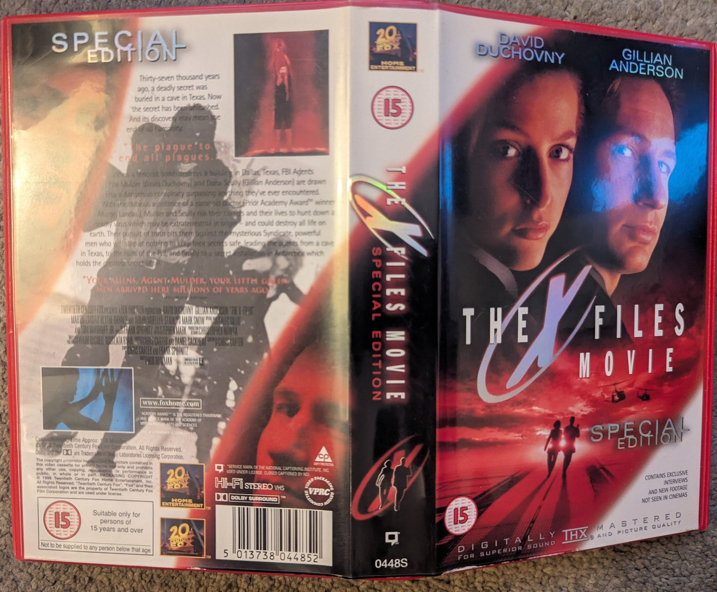 The X - Flies Movie (1998) VHS Video (Red Case) - Flippin Retro Video Shop