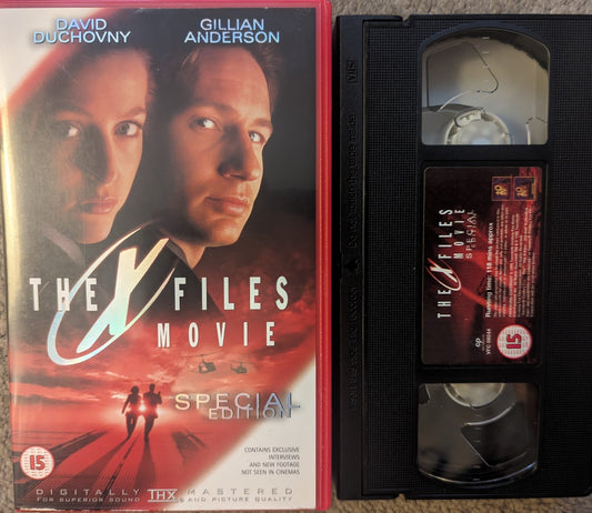 The X - Flies Movie (1998) VHS Video (Red Case) - Flippin Retro Video Shop