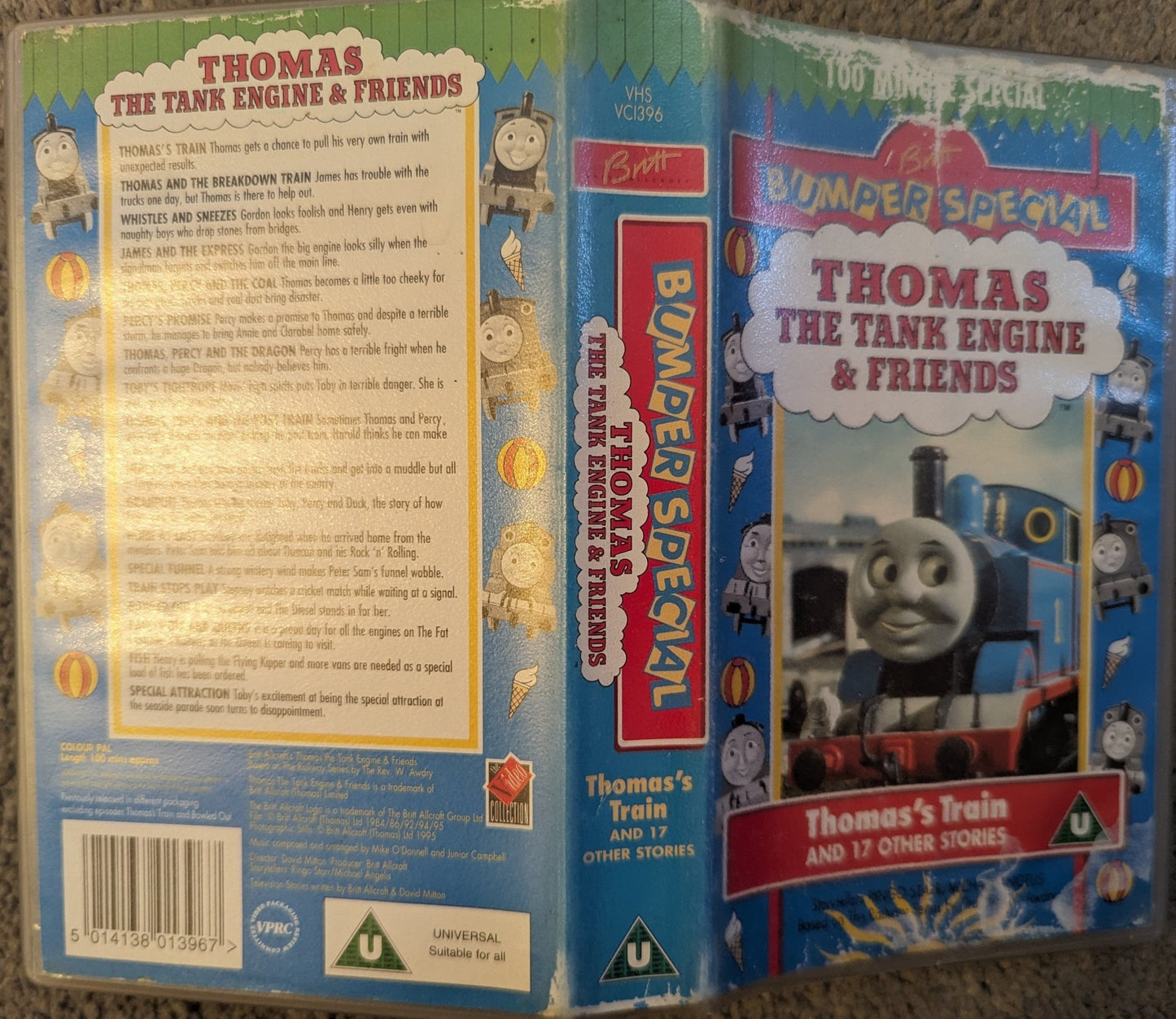 Thomas The Tank Engine Bumper Special VHS Video - Flippin Retro Video Shop