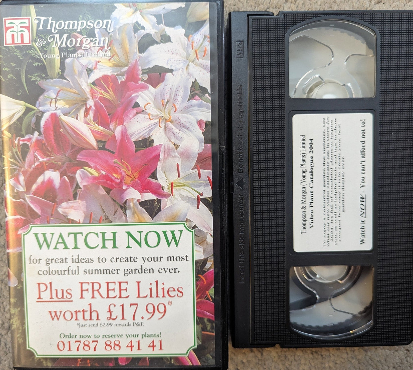 Thompson & Morgan Gardening VHS Video - Flippin Retro Video Shop