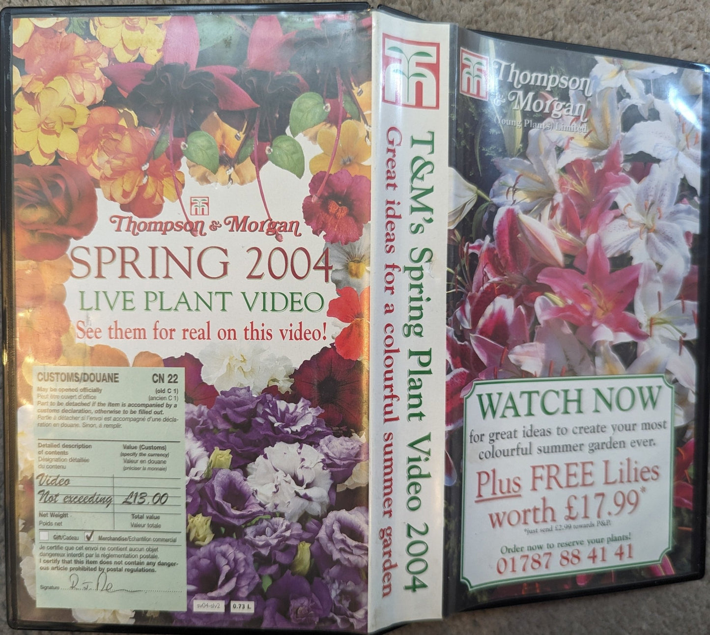 Thompson & Morgan Gardening VHS Video - Flippin Retro Video Shop