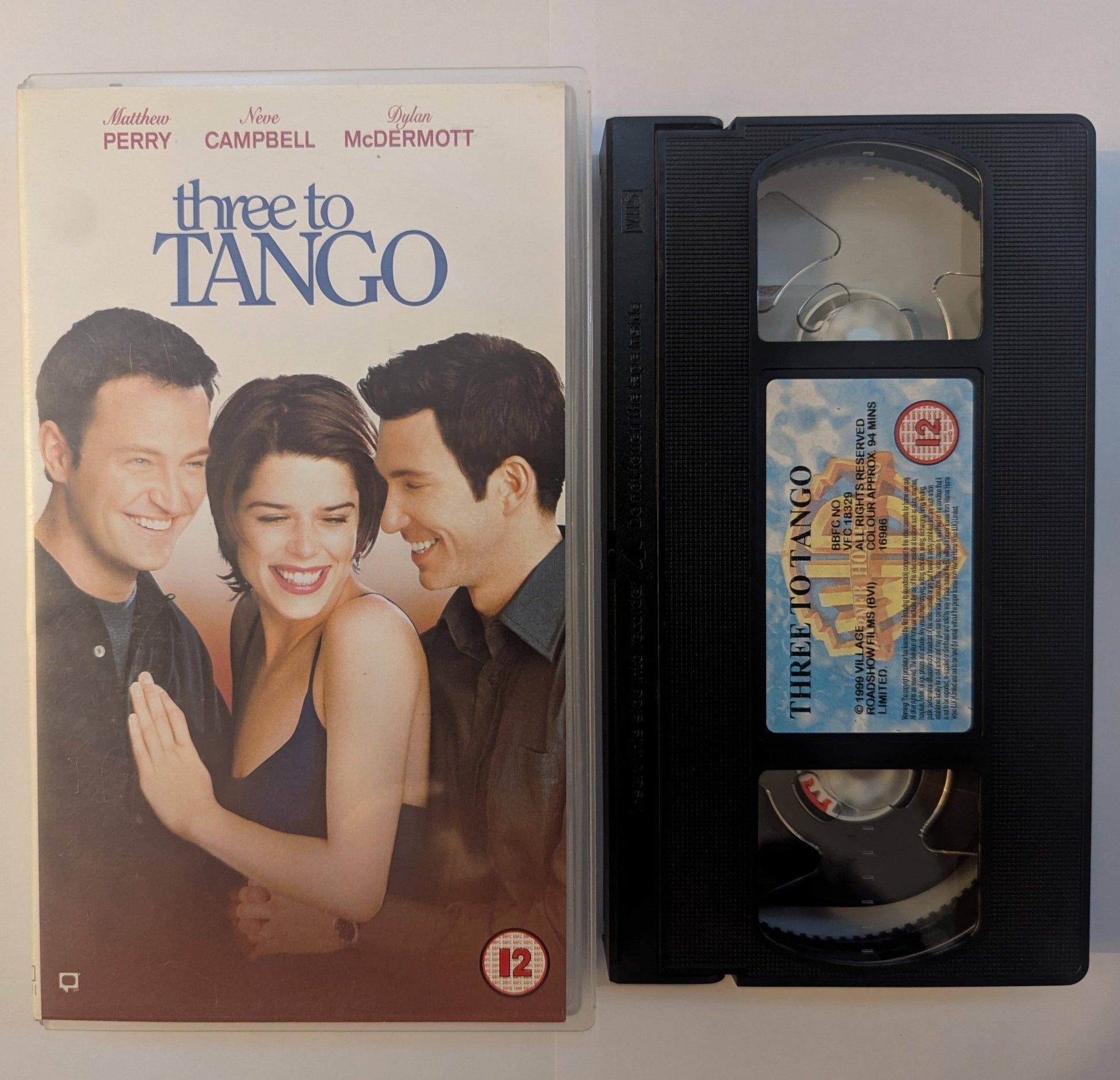 Three To Tango (1999) VHS Video - Flippin Retro Video Shop