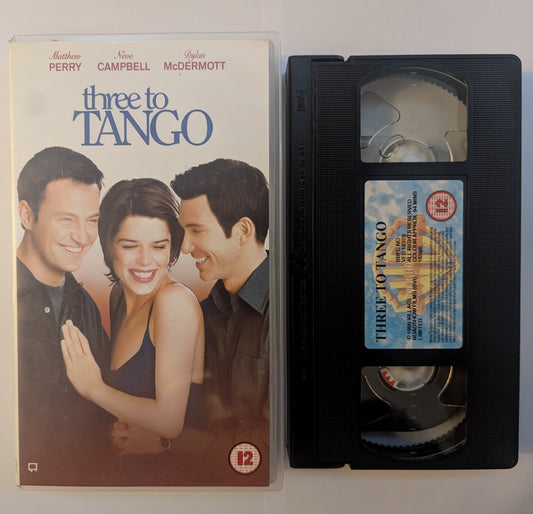 Three To Tango (1999) VHS Video - Flippin Retro Video Shop