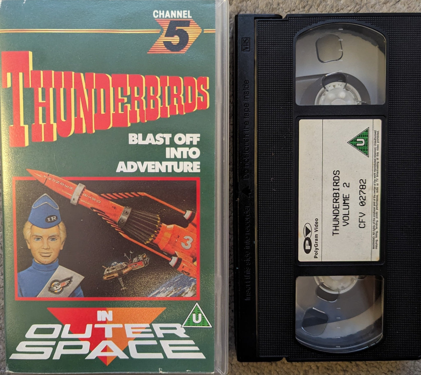 Thunderbirds In Outer Space VHS Video - Flippin Retro Video Shop