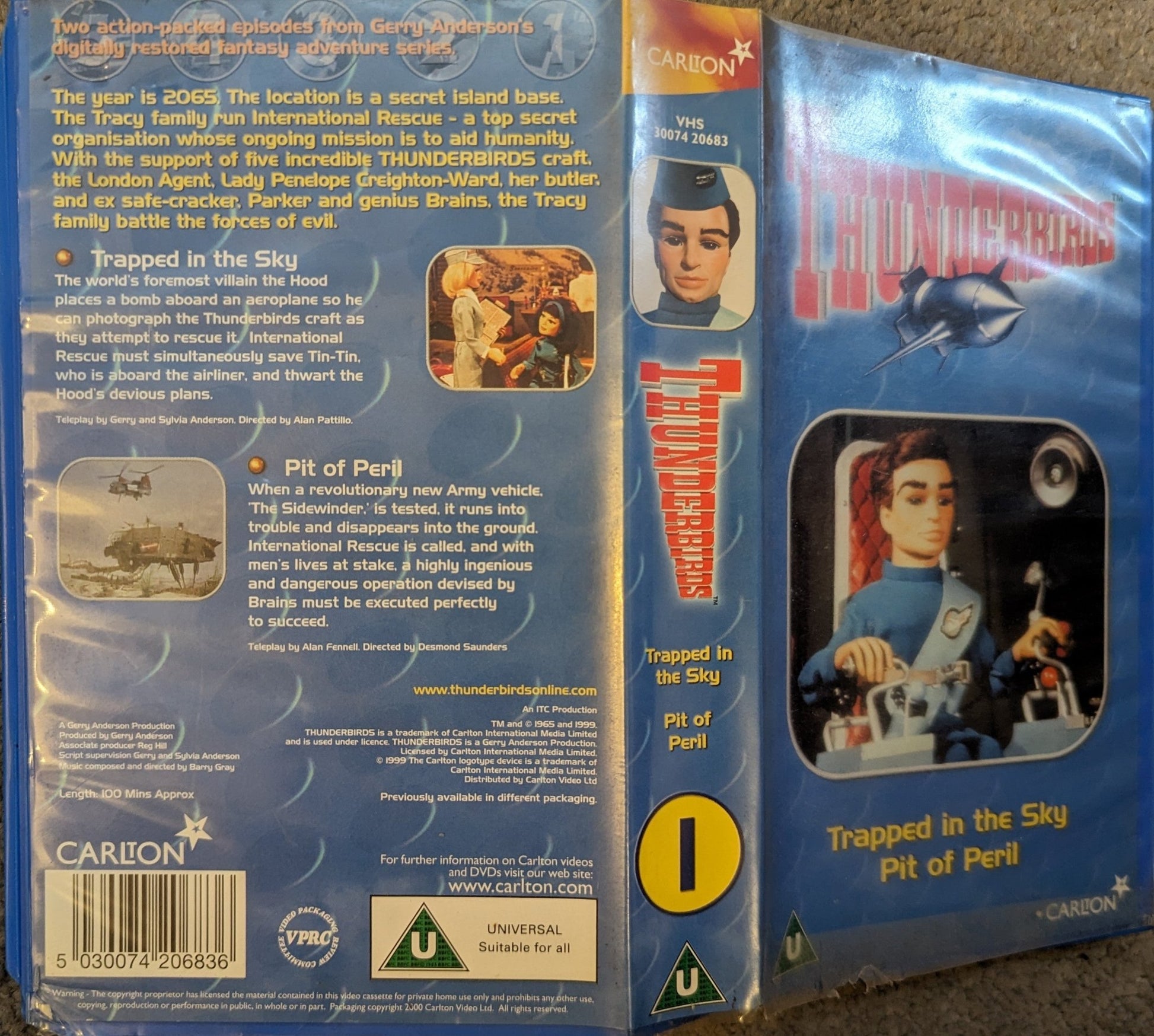 ThunderBirds Vol 1 VHS Video - Flippin Retro Video Shop