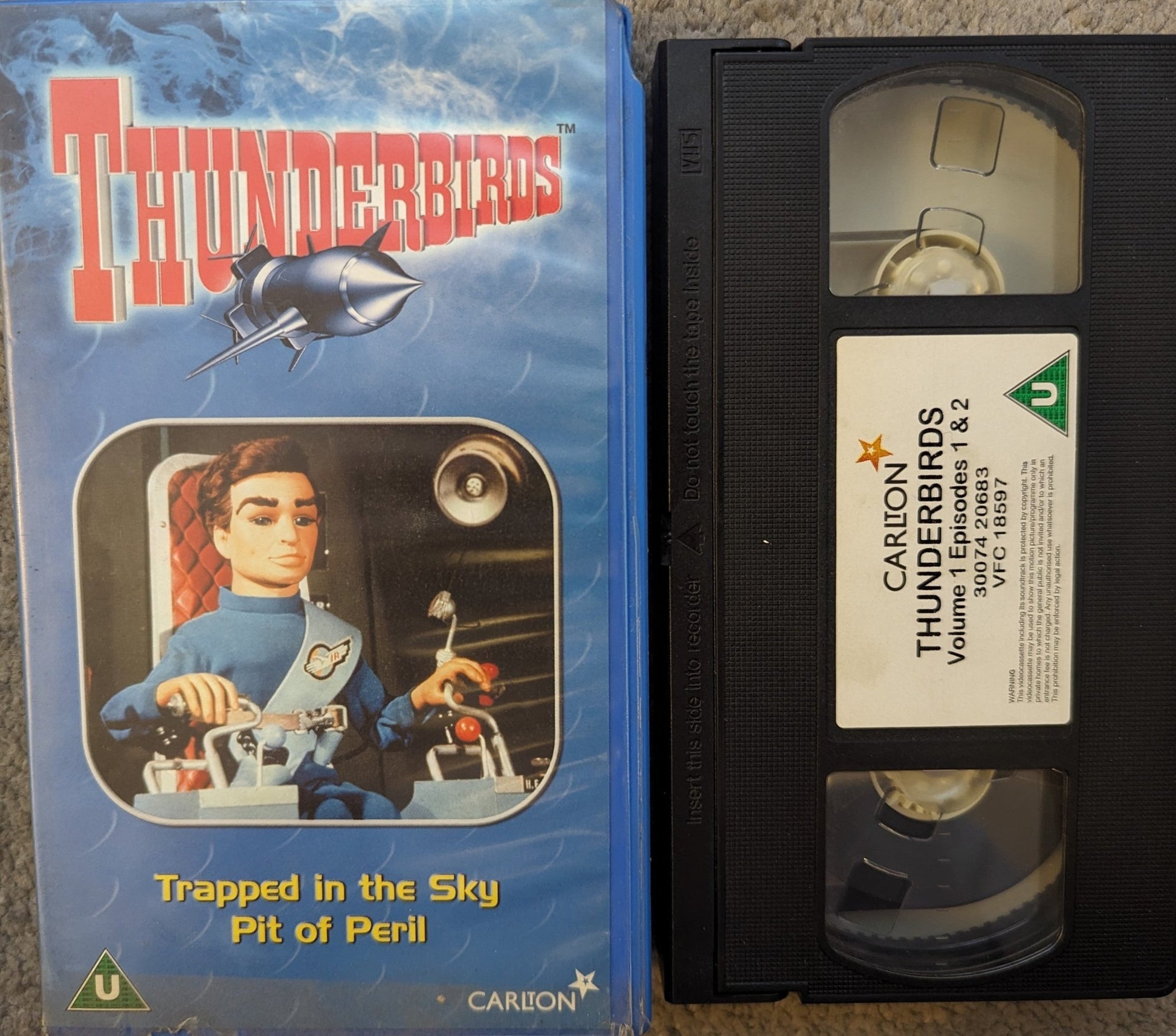 ThunderBirds Vol 1 VHS Video - Flippin Retro Video Shop