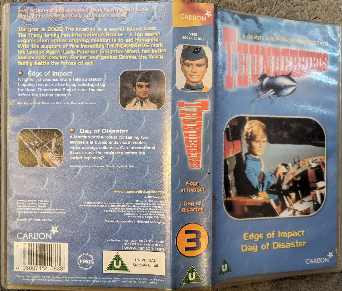 ThunderBirds Vol 3 VHS Video - Flippin Retro Video Shop