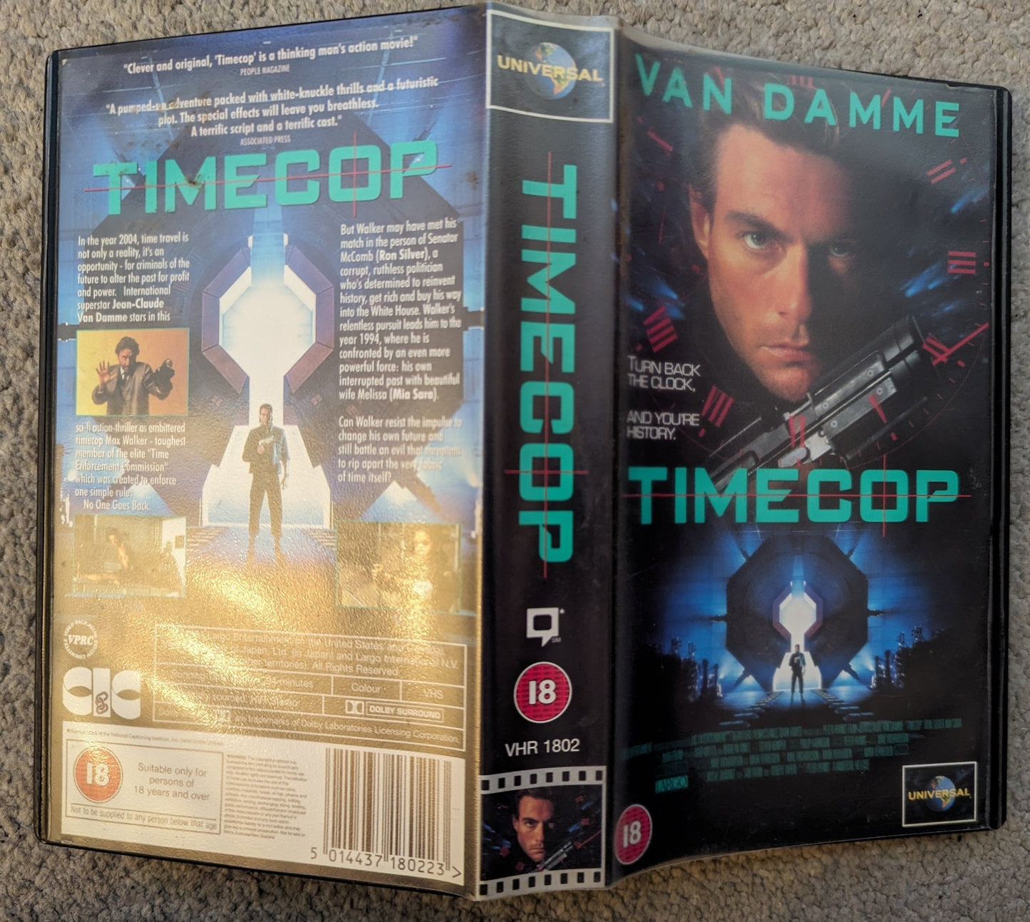 Timecop (1994) VHS Video - Flippin Retro Video Shop