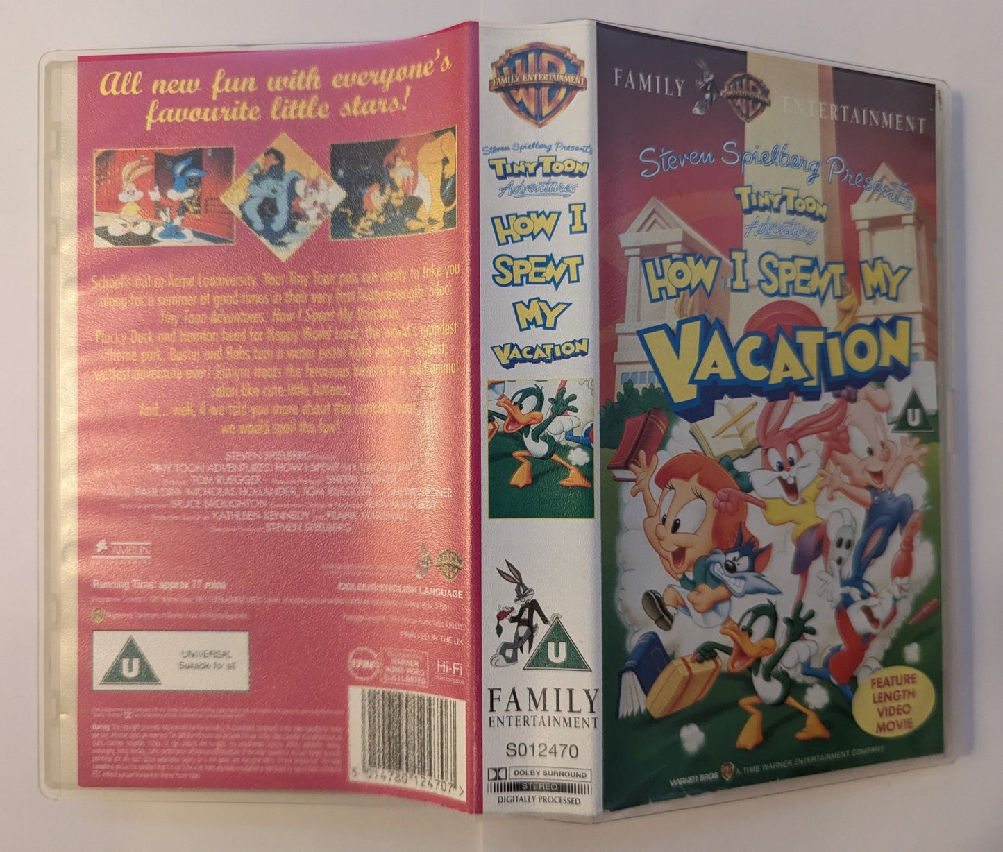 Tiny Toon Adventures How I Spent My Vacation (1992) VHS Video - Flippin Retro Video Shop