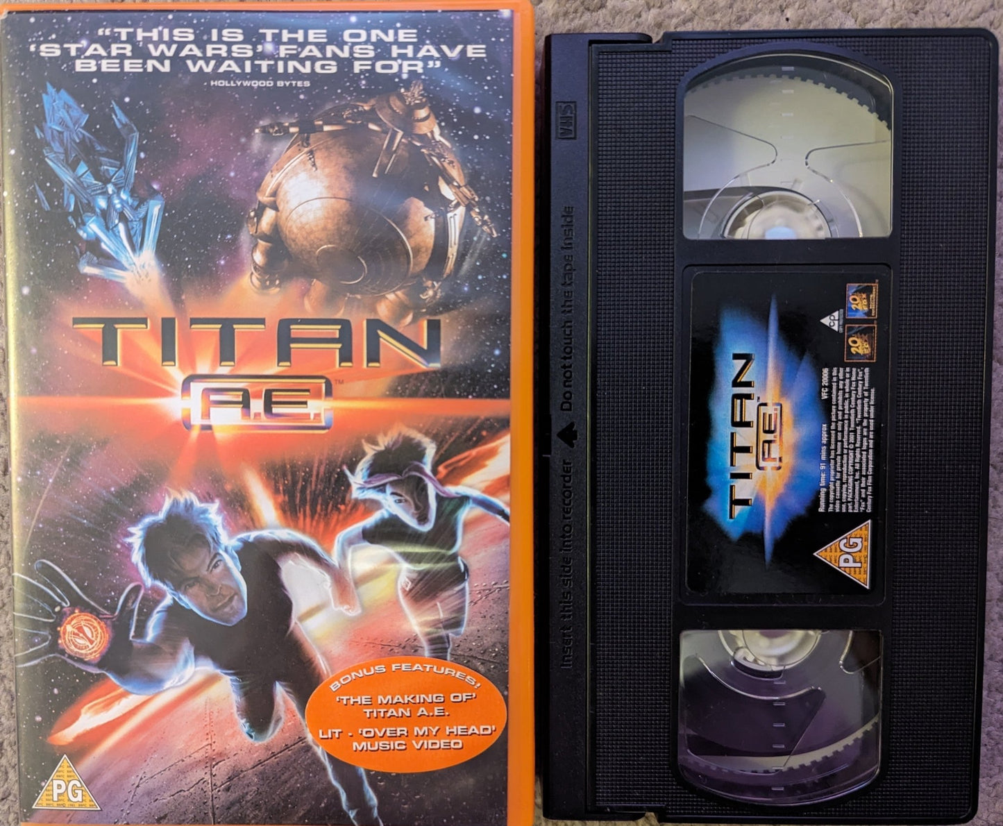 Titan A.E (2000) VHS Video - Flippin Retro Video Shop