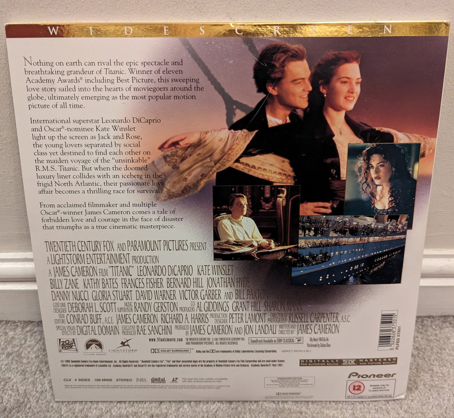 Titanic Laserdisc NTSC Laserdisc - Flippin Retro Video Shop