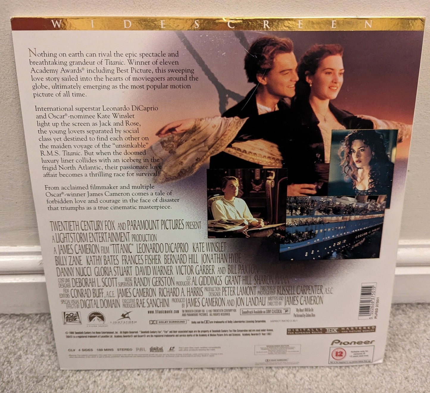 Titanic Laserdisc NTSC Laserdisc - Flippin Retro Video Shop