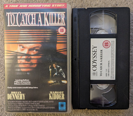 To Catch A Killer (1992) VHS Video - Flippin Retro Video Shop