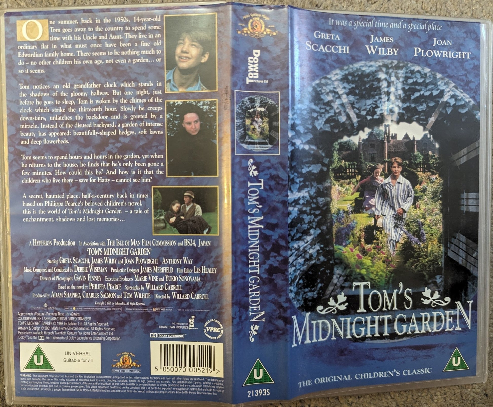 Tom's Midnight Garden (1999) VHS Video - Flippin Retro Video Shop