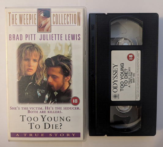 Too Young To Die? (1990) VHS Video - Flippin Retro