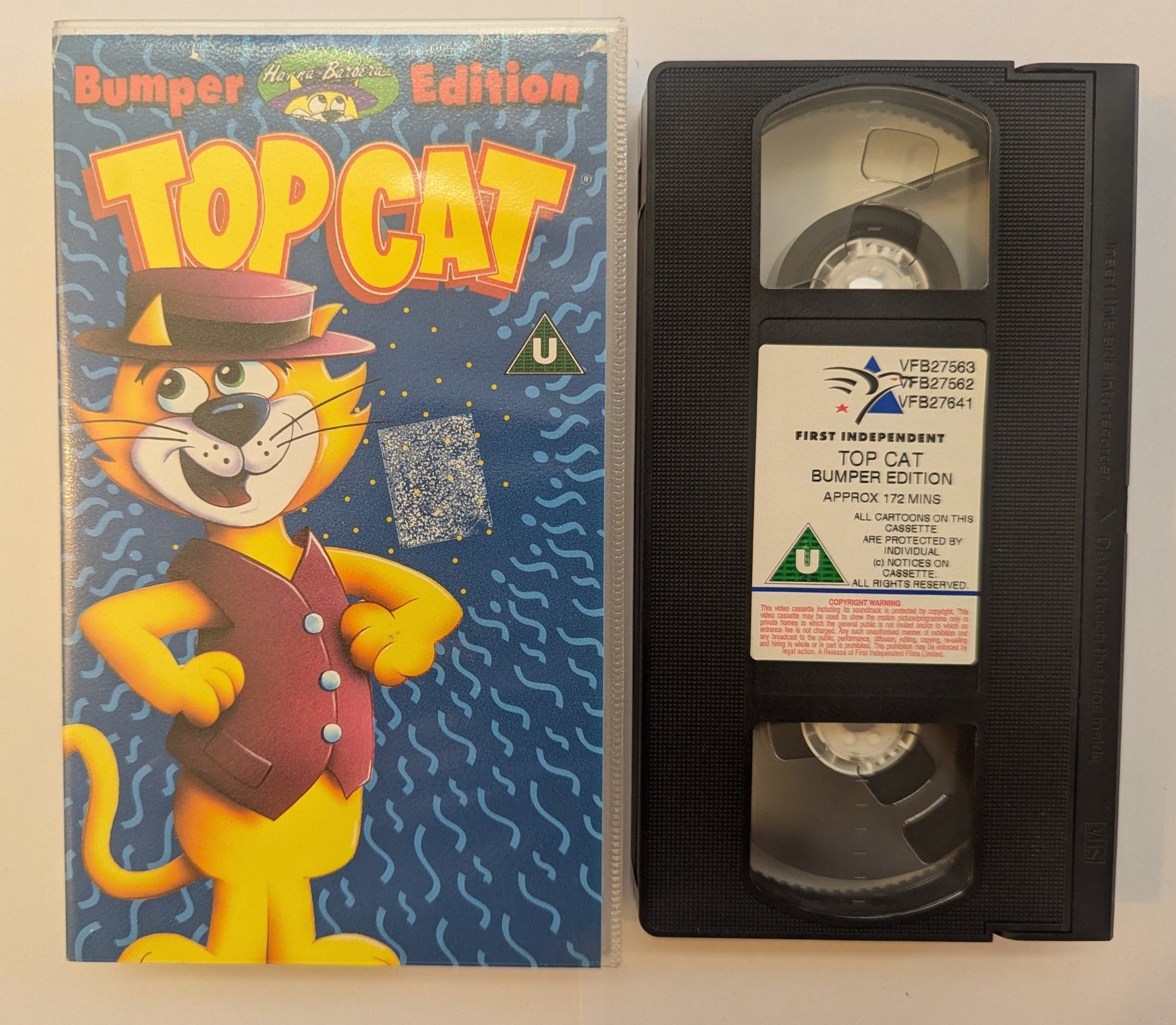 Top Cat Bumper Edition VHS Video - Flippin Retro Video Shop