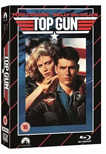 Top Gun (1986) Blu - Ray & DVD (VHS Style Edition) - Flippin Retro Video Shop