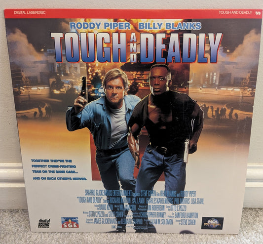 Tough and Deadly (1995) Laserdisc NTSC - Flippin Retro Video Shop