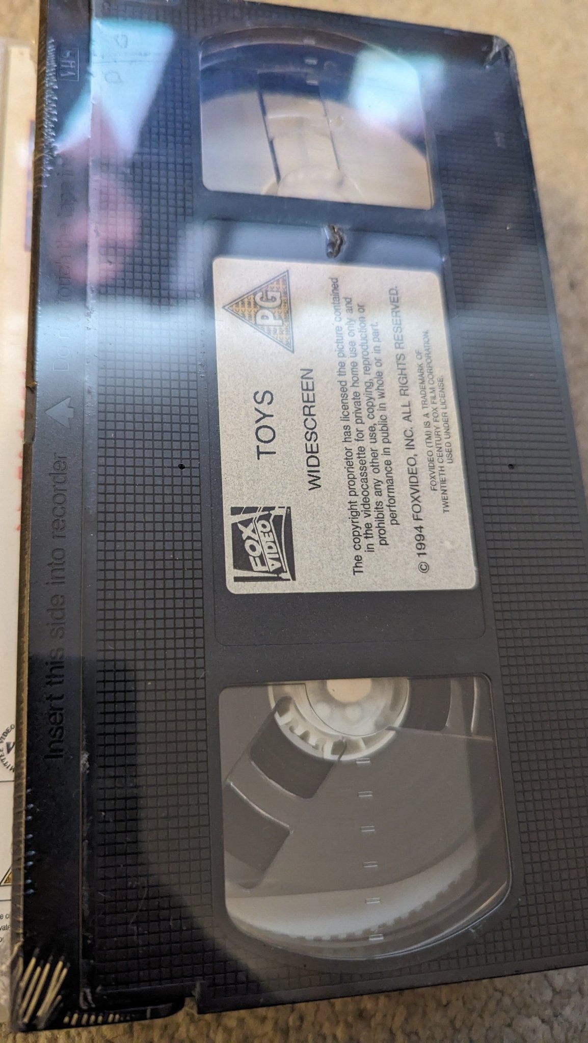 Toys (1992) VHS Video *Sealed* Wide - screen - Flippin Retro Video Shop