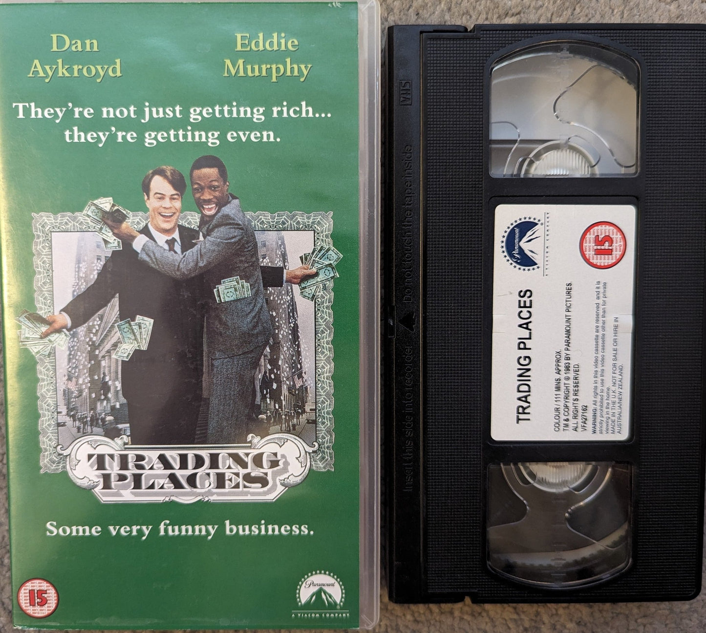 Trading Places (1983) VHS Video - Flippin Retro Video Shop