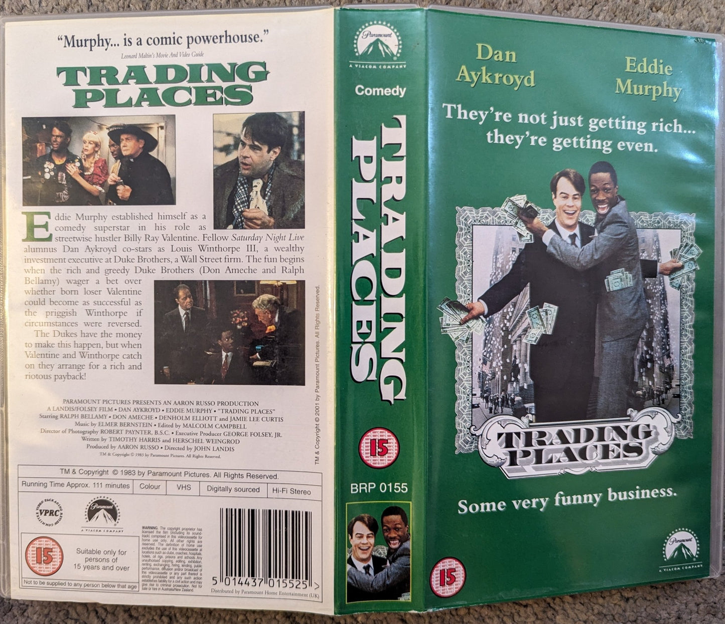 Trading Places (1983) VHS Video - Flippin Retro Video Shop