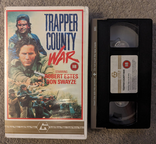 Trapper County War VHS Ex Rental (1989) - Flippin Retro Video Shop