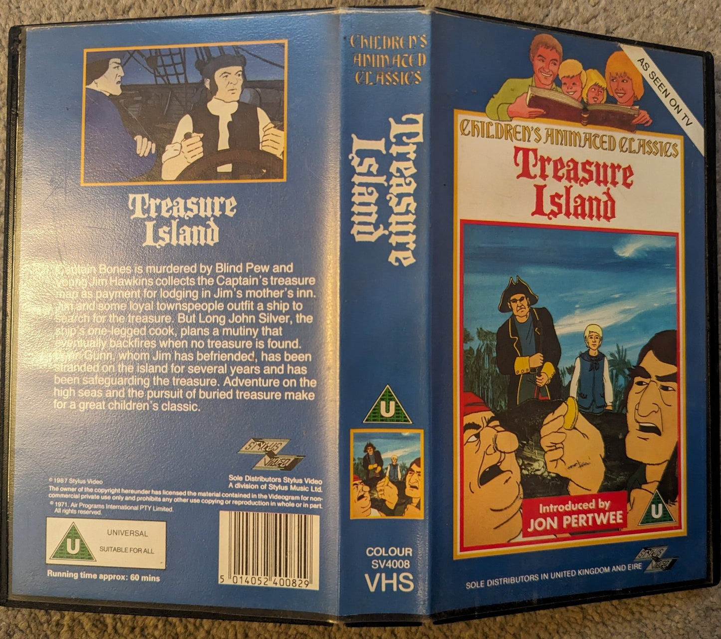 Treasure Island VHS Video - Flippin Retro Video Shop