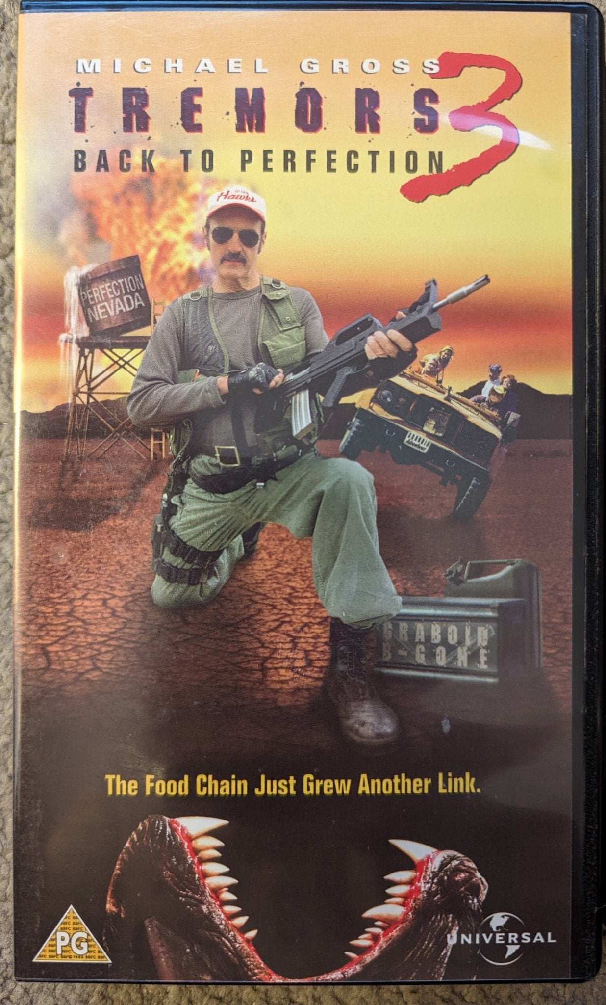 Tremors 3 Back To Perfection (2001) VHS Video - Flippin Retro Video Shop