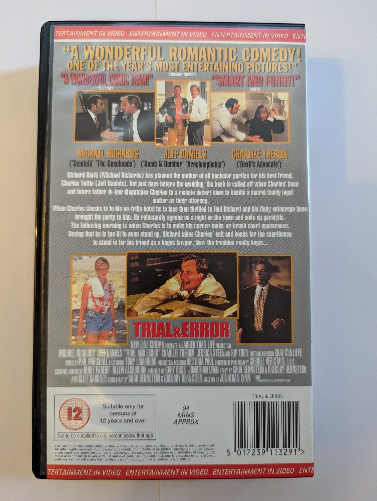 Trial & Error (1997) VHS Video - Flippin Retro Video Shop