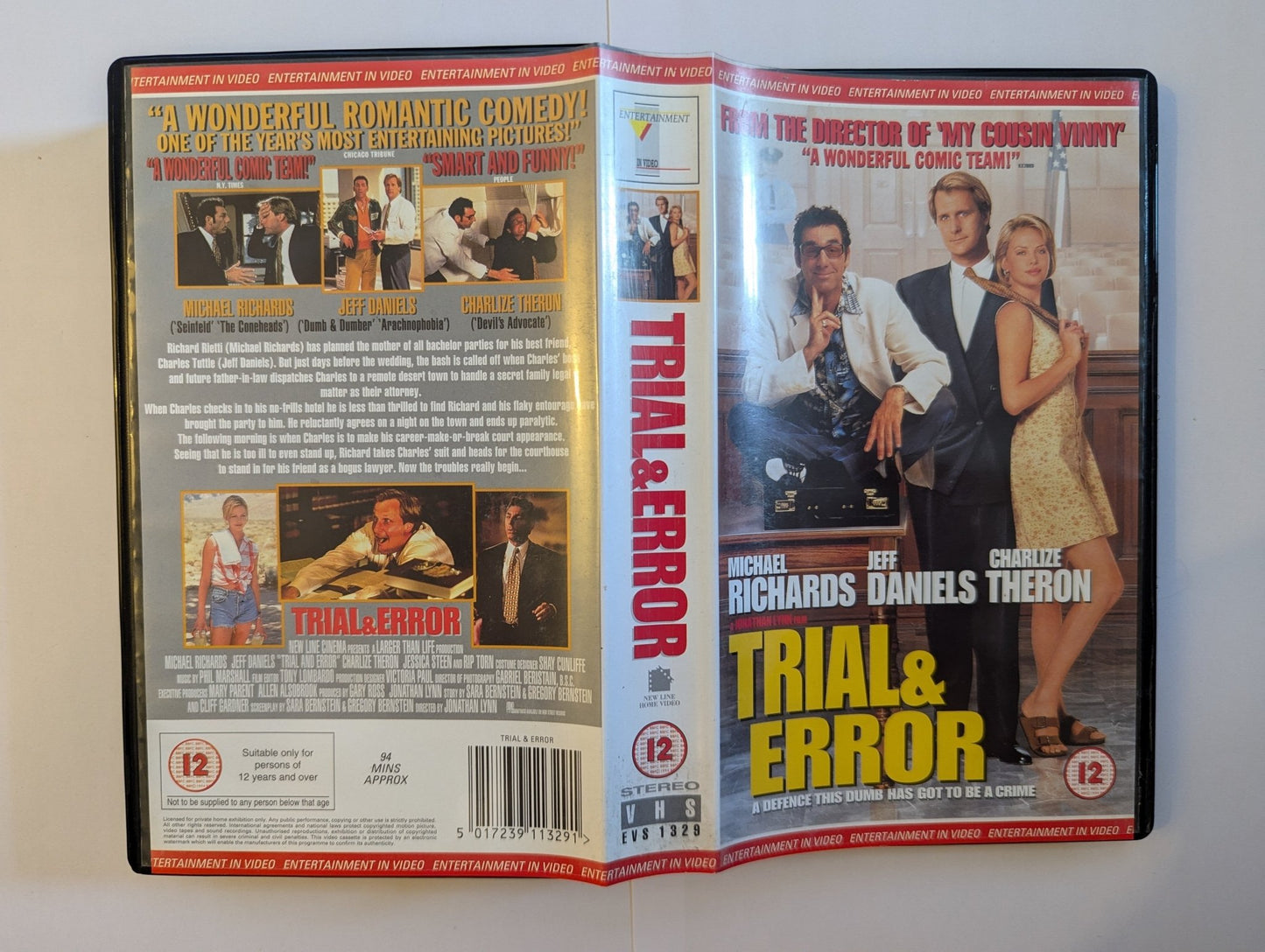 Trial & Error (1997) VHS Video - Flippin Retro Video Shop