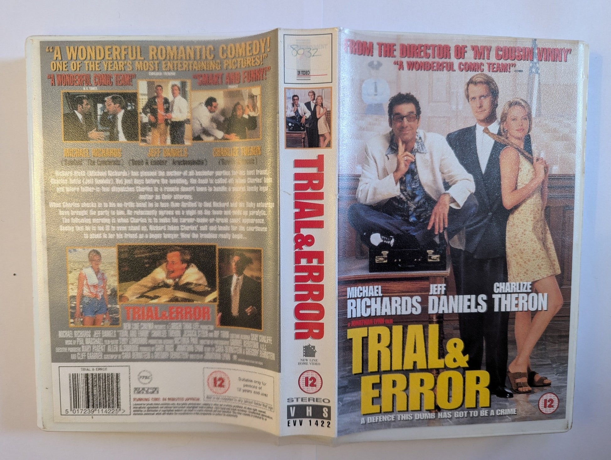 Trial & Error (1997) VHS Video Ex Rental - Flippin Retro Video Shop