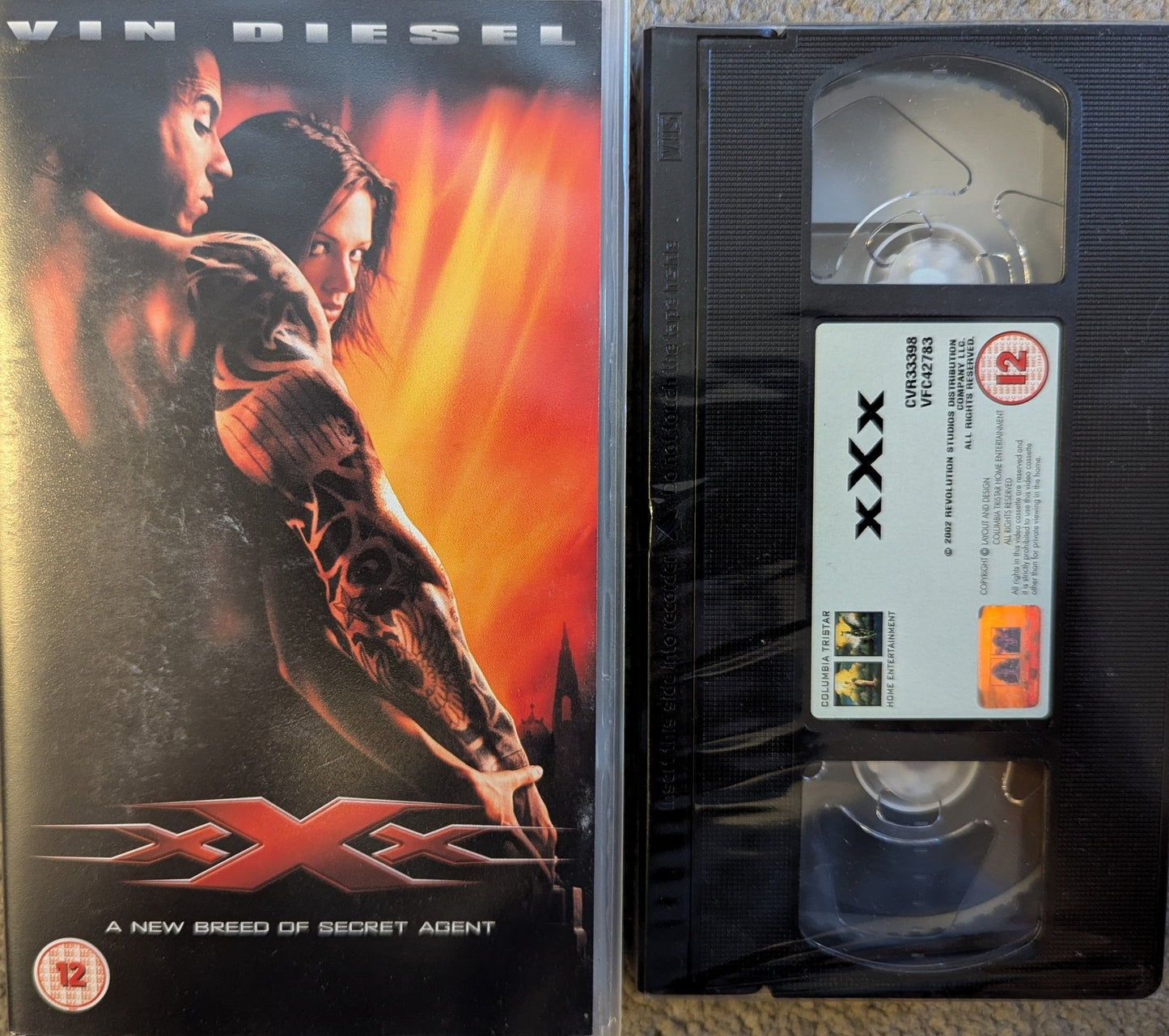 Triple X (XXX) (2001) VHS Video - Flippin Retro Video Shop