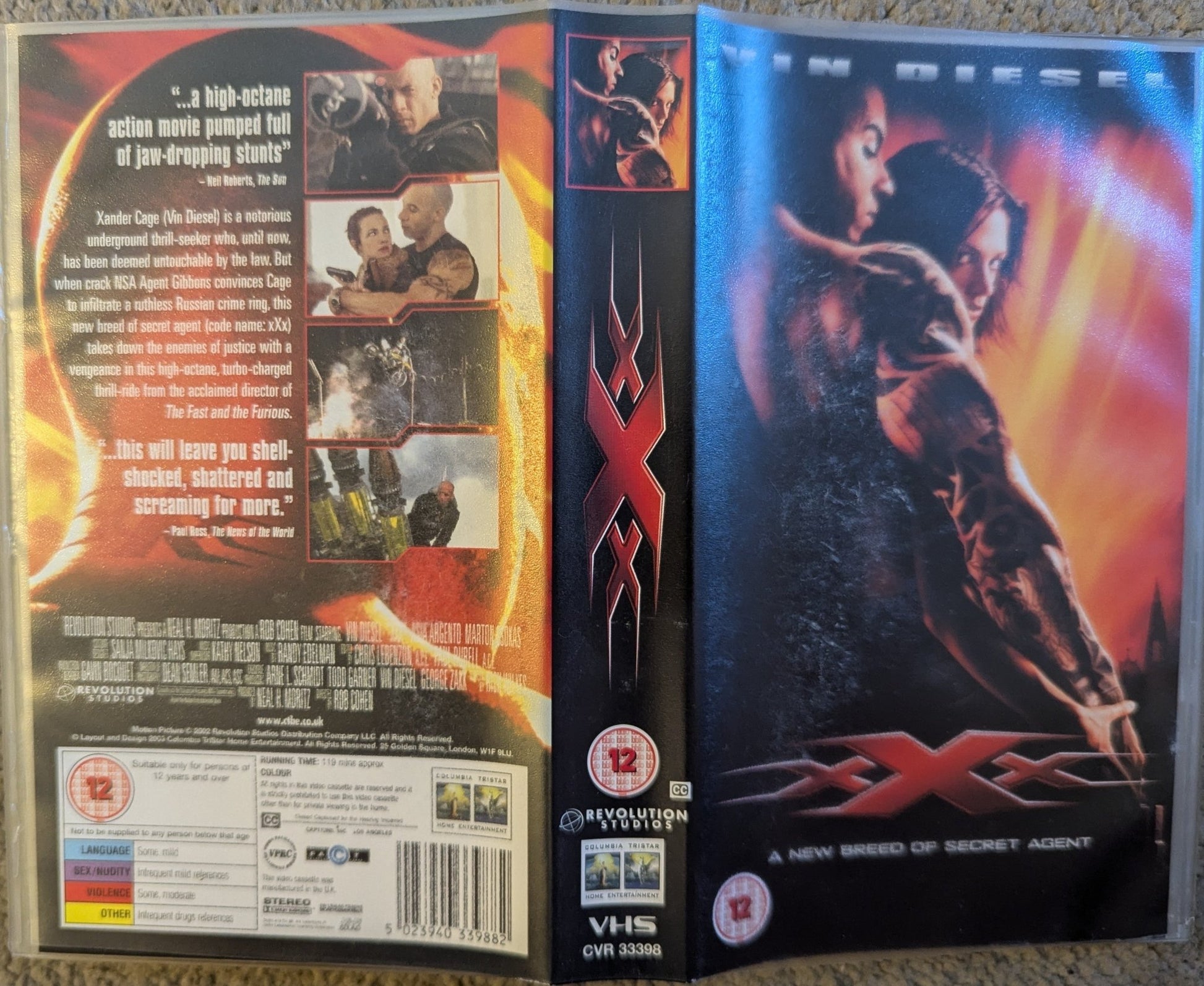 Triple X (XXX) (2001) VHS Video - Flippin Retro Video Shop