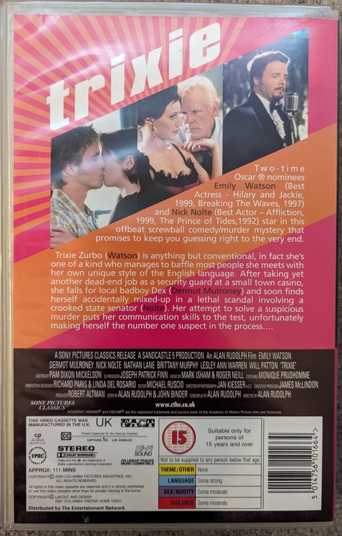 Trixie (2000) VHS Video Ex Rental - Flippin Retro Video Shop