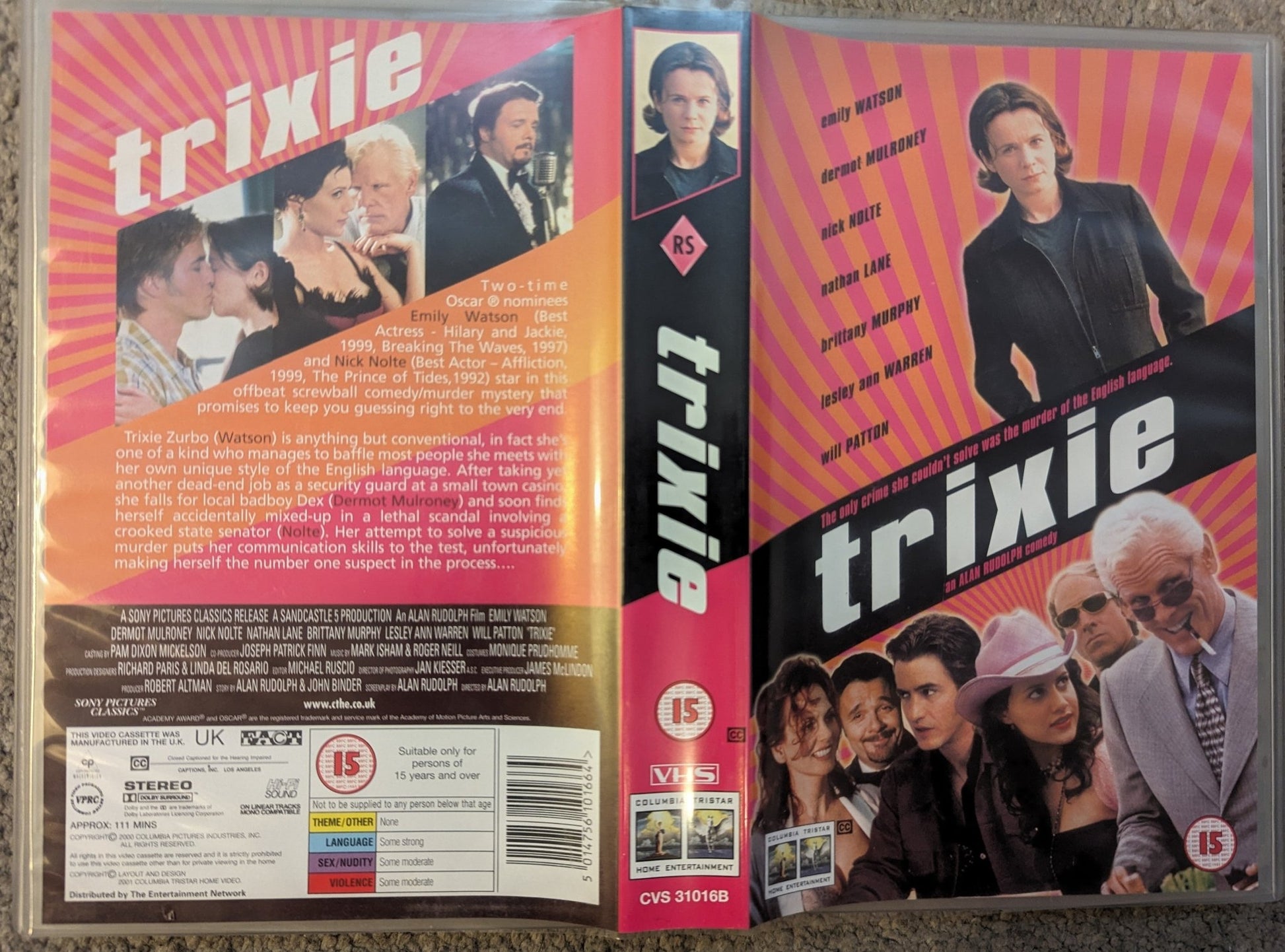 Trixie (2000) VHS Video Ex Rental - Flippin Retro Video Shop