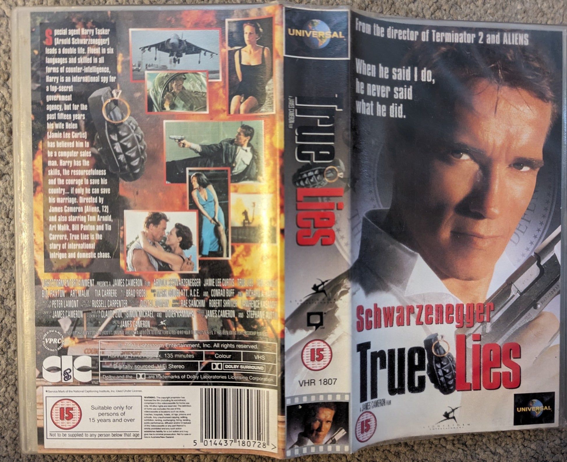 True Lies (1994) VHS Video - Flippin Retro Video Shop