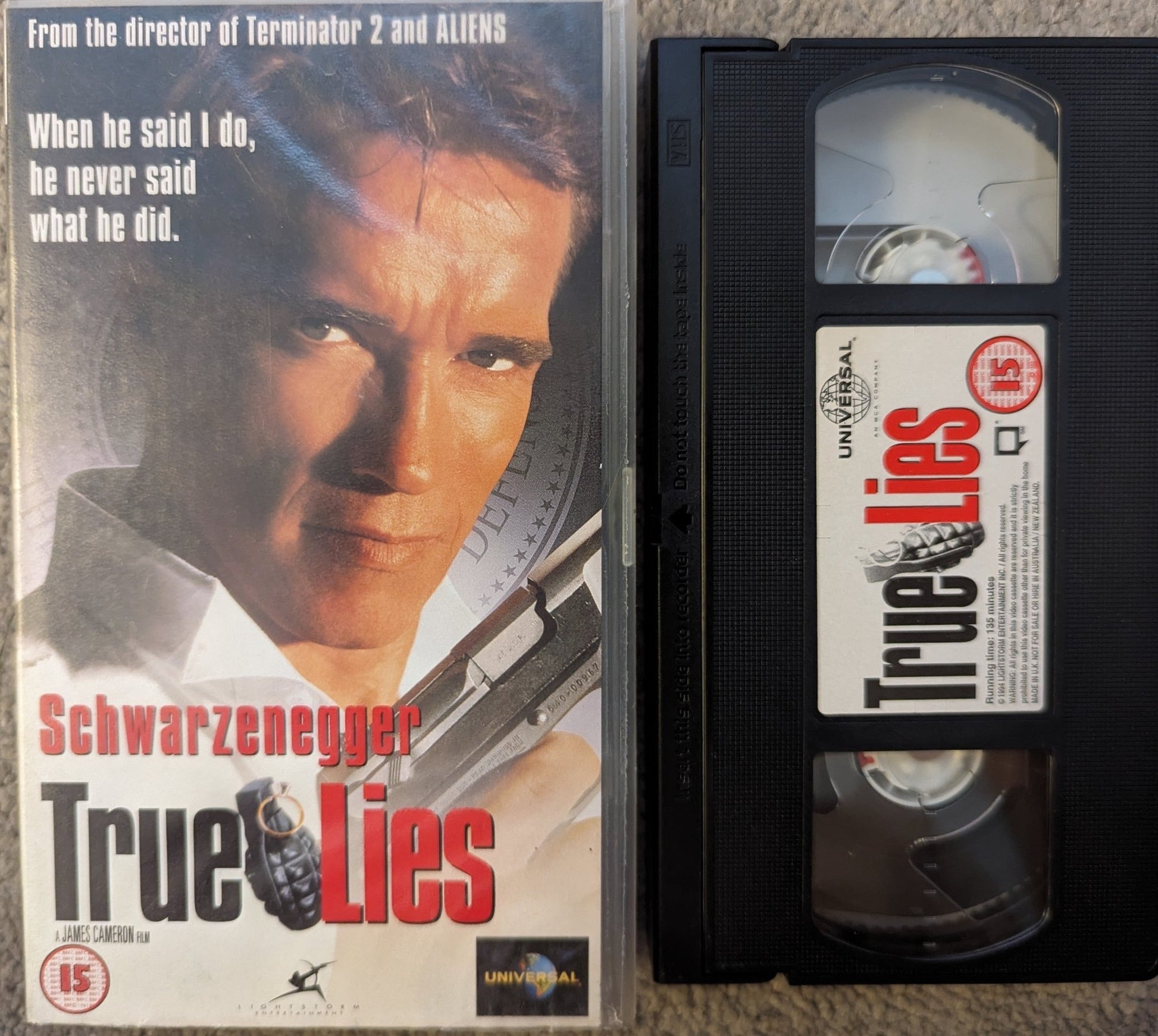 True Lies (1994) VHS Video - Flippin Retro Video Shop