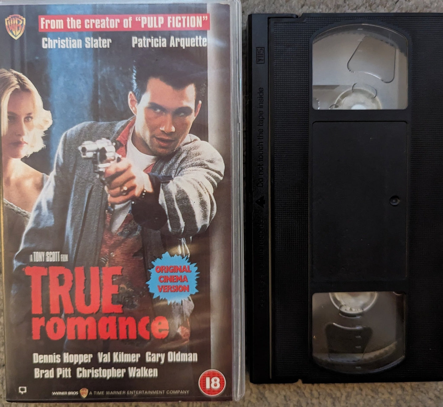 True Romance (1993) VHS Video - Flippin Retro Video Shop