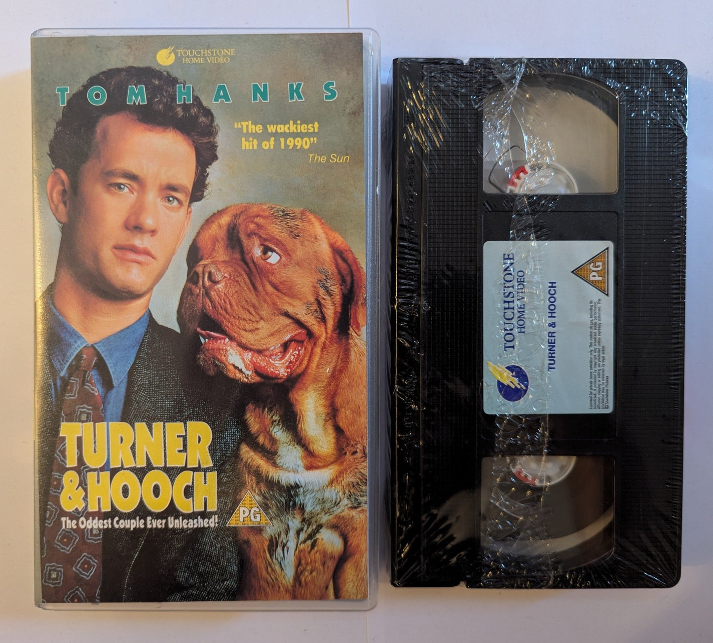 Turner & Hooch (1989) VHS Video *Sealed* - Flippin Retro Video Shop