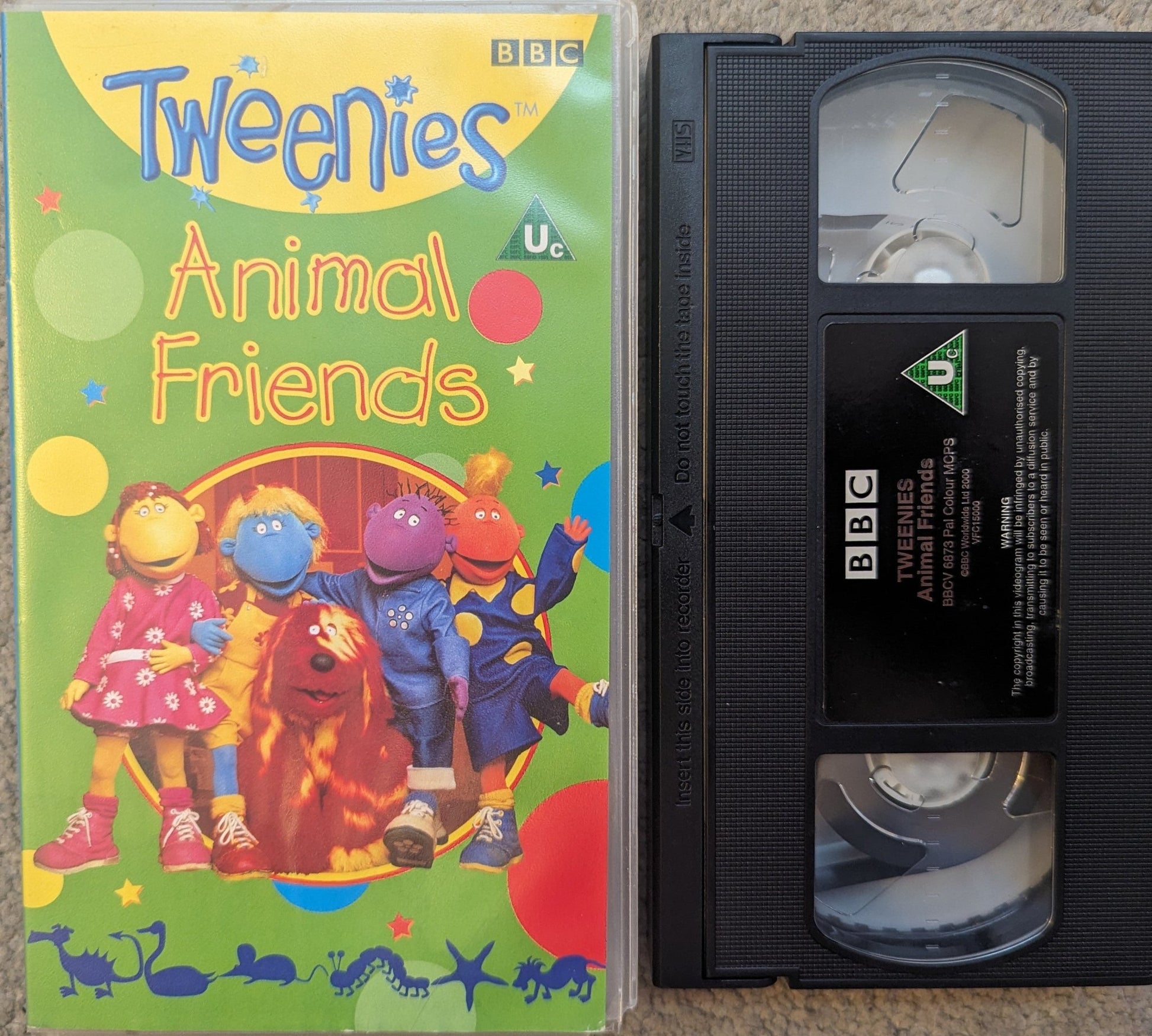 Tweenies Animal Friends VHS Video - Flippin Retro Video Shop