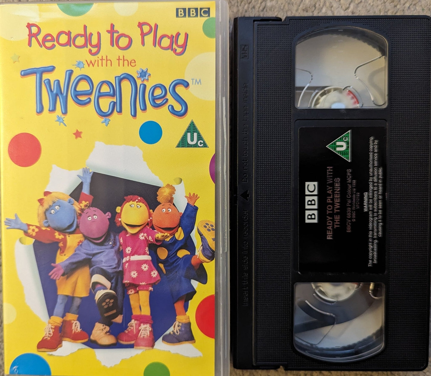 Tweenies Ready To Play VHS Video - Flippin Retro Video Shop